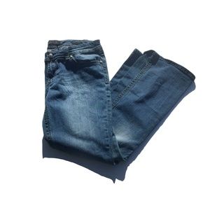 Seven7 Womens Jeans  Boot Cut Blue Size 14